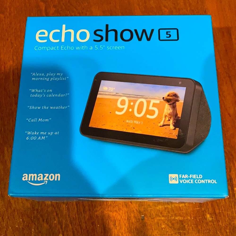 Brand new Amazon Echo 5
